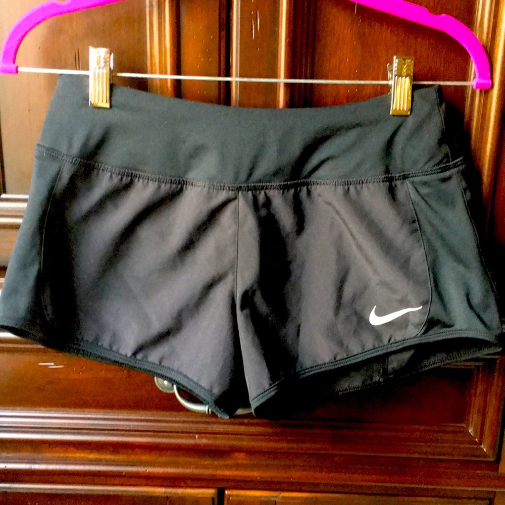 Nike women’s dry fit shorts with liner. Small